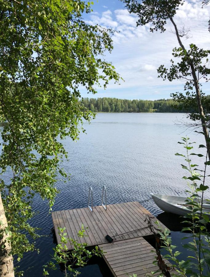 Suomusjarvi Villa Laidike With Sauna/Fireplace, 80 Km Helsinki מראה חיצוני תמונה